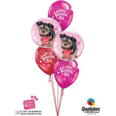 Bukiet 674 Happy Valentine's Puppy #55232-2 40309-3
